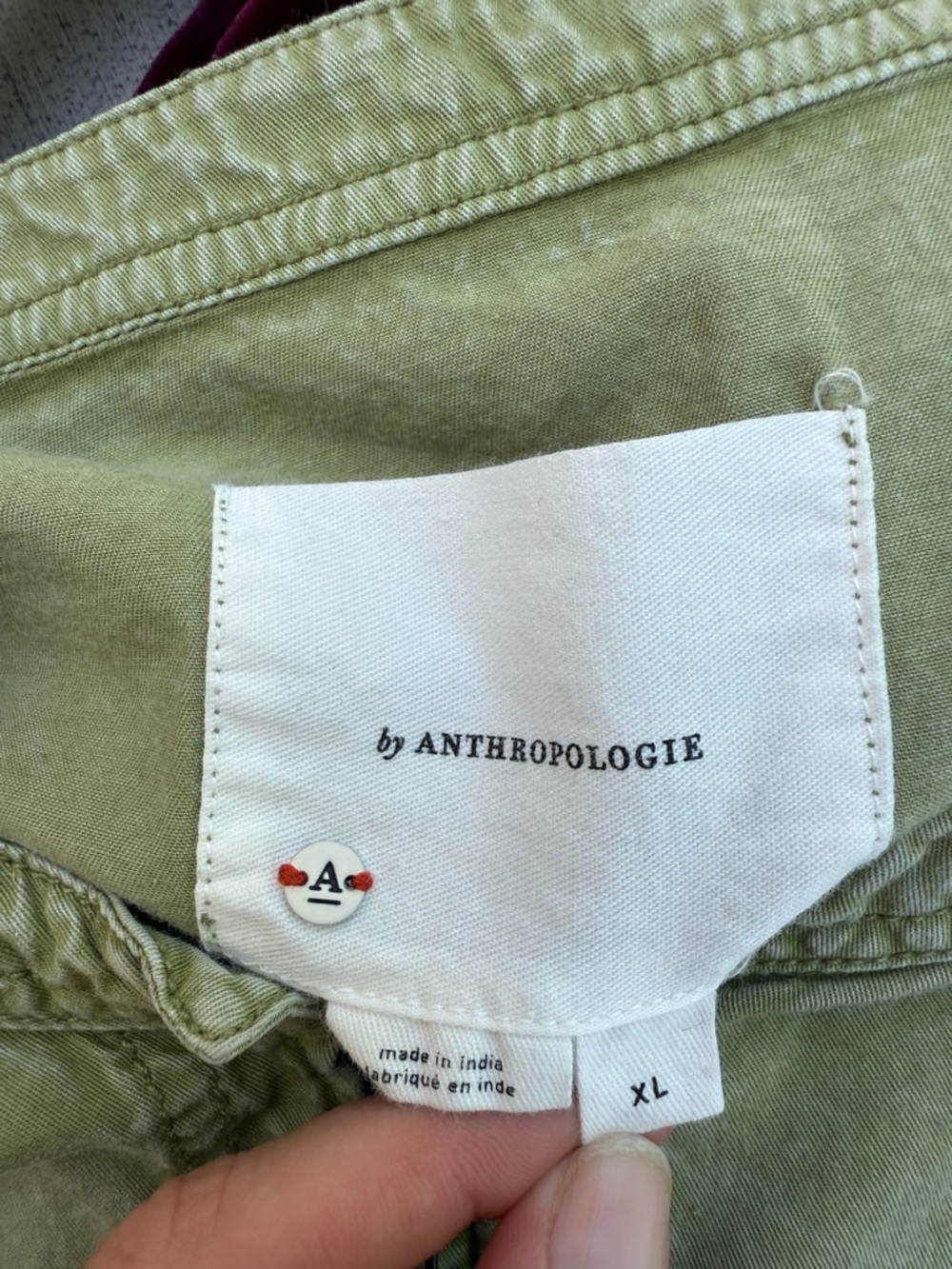 Women’s Olive Green Zip-Front Casual Jacket - Picture 2 of 5